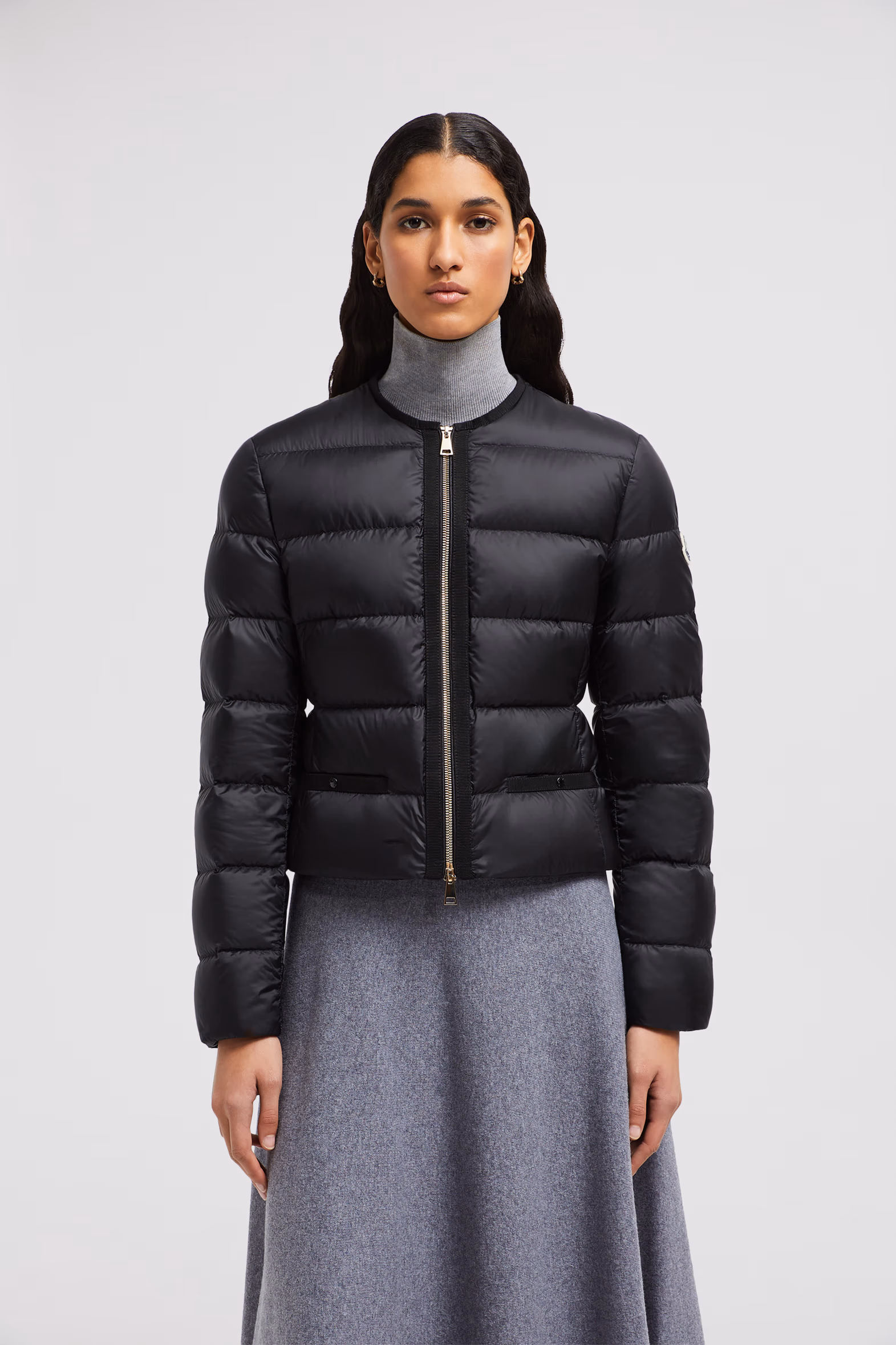 Laurine Short Down Jacket Women Black Moncler 3